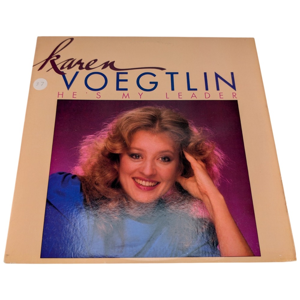 Karen Voegtlin He's My Leader LP US 1984 Light LS-5844 EX Vinyl VG+ Sleeve